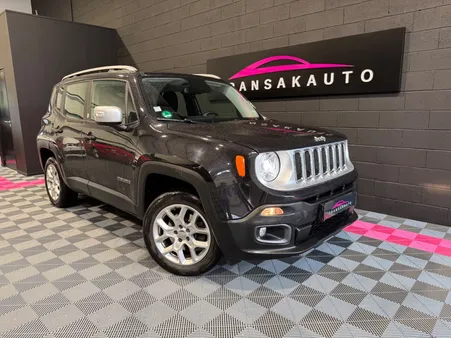 JEEP RENEGADE 2.0 I MultiJet SS 140 ch Active Drive Limited / Suivi Jeep / Sièges + volant chauffant
