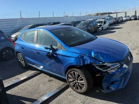 Seat Ibiza accidenté