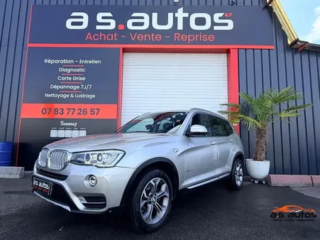 Bmw X3 20 I S DRIVE 184C CV BOITE AUTO / F25/ RÉGULATEUR / SIÈGE CUR CHAUFFANTS / RADAR AV/ARR