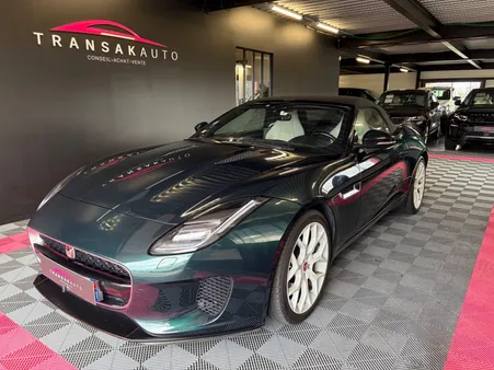 JAGUAR F-TYPE CABRIOLET V6 3L Essence Suralimente 340 ch Boite Meca