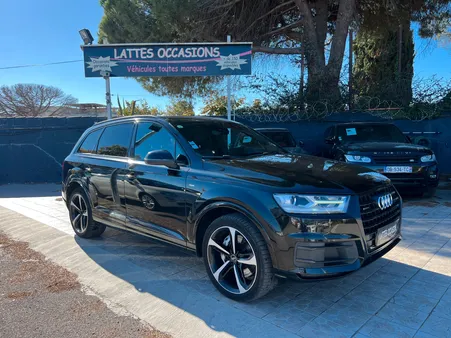 Audi Q7 3L V6 TDI 272cv Quattro S-Line Boite Auto 7 Places 2017 1ère Main
