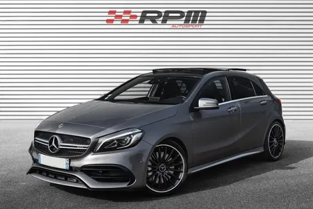 Mercedes A45 AMG 381 - cuir élec à mémoire - toit ouvrant - échappement à clapet - 1 an de garantie