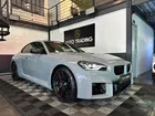 BMW M2 COUPE G87 460 ch BVA8 - 9990 KMS - FRANÇAISE - PACK CARBONE - GRIS BROOKLYN - PPF COMPLET
