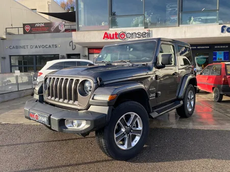 JEEP WRANGLER IV 2.2 MJET 200 SAHARA AUTO/ 22 400 kms / ETAT NEUF