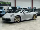 Porsche 992 targa 4s 3.0l pdk 450 ch roues arrières directrices garantie porsche approved 02/2028