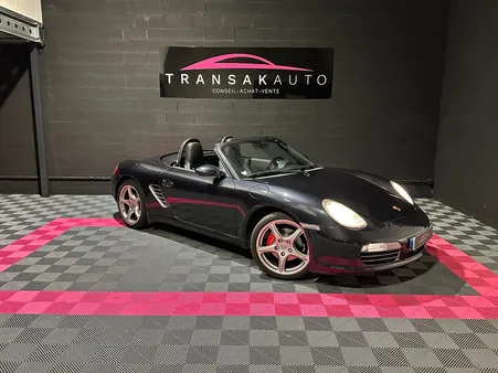 Porsche boxster s 987 3.2 280 cv / origine france avec suivi d'entretien / ct vierge / psm + sièges chauffants