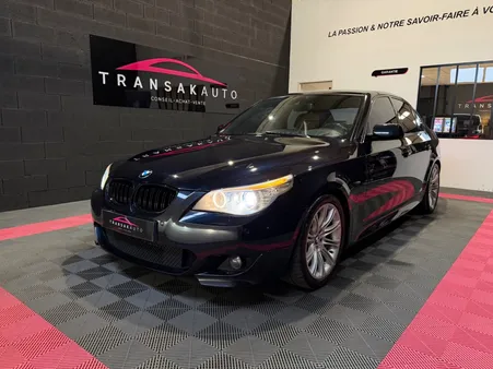BMW SERIE 5 E60 LCI 530d Pack Sport M - ORIGINE FR - HISTORIQUE D'ENTRETIEN INTÉGRAL ET LIMPIDE - EXCELLENT ÉTAT ...