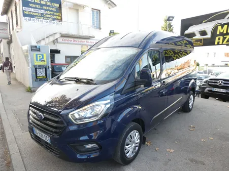 Ford custom 2,0 ecoblue 130 cv trend business tpmr 3 places + 4 fauteuils tva 1 er main