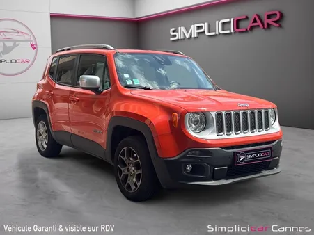 JEEP RENEGADE 1.4 MULTIAIR 170 LIMITED ADVANCED DRIVE 170Ch Garantie 12 mois ( TRES RARE )