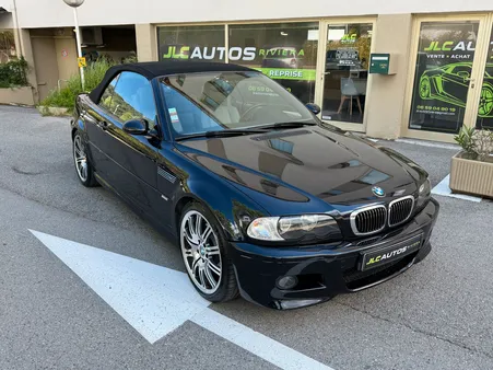 Bmw m3 e46 343 cv smg cabriolet carnet et dossier d'historique disponible