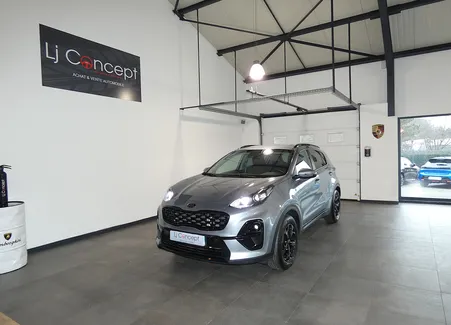 Kia Sportage IV (2) 1.6 CRDI 136 ch 2WD Black Édition DCT7 - 1°Main - Origine France - Caméra - Bluetooth - Apple Carplay - Jantes 17"