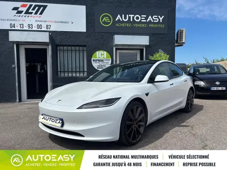 Tesla Model 3 STANDAR RANGE RWD / JANTES 20 POUCES / 15700 KMS / GARANTIE TESLA 11/2027