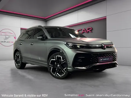 VOLKSWAGEN TIGUAN II (2) 1.5 TSI 150ch R-Line Exclusive DSG7 Sièges chauffants ATH CarPlay Toit ouvrant Garantie 12 mois