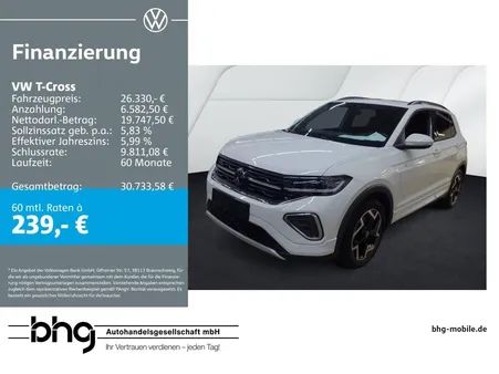 Volkswagen T-Cross R-Line 1,5 TSI ACT OPF