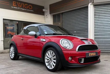 Mini coupe 1.6 185 cooper s + pack hiver + radar ar + clim