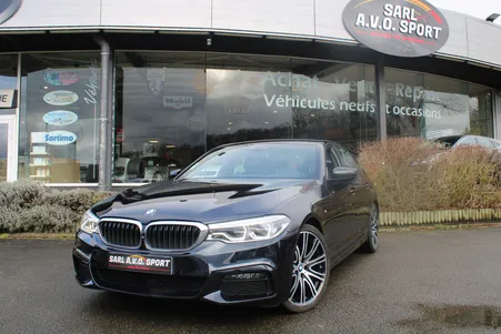 Bmw serie 5 (g30) 520da 190 xdrive m sport / origine france / entretien bmw exclusif / seconde main