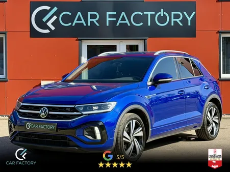 VOLKSWAGEN T-ROC R-Line 1.5 TSI 150 DSG GPS Caméra ACC Virtual Cockpit Carplay Bleu Lapiz