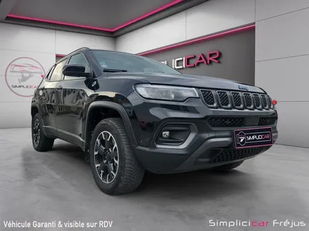 JEEP COMPASS 1.3 PHEV T4 240 ch 4xe eAWD Trailhawk Toit ouvrant pano Hayon electrique Garantie 12 mois