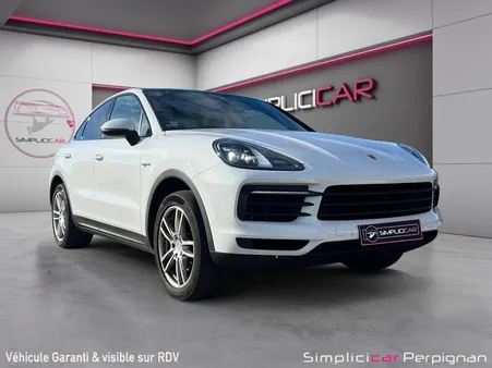 PORSCHE CAYENNE COUPE E-Hybrid 3.0 V6 462 ch Tiptronic BVA - Critère 1 - Première main - Pack Chrono, Feux PDLS - Garant