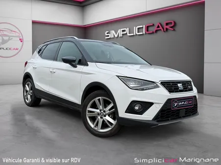 SEAT ARONA 1.0 EcoTSI 115 FR Carplay Camera Virtual Cockpit Garantie 12 Mois