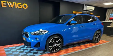 Bmw x2 2.0 i 190 m sport sdrive dkg9 entretien complet - toit ouvrant - palettes au volant - attelage