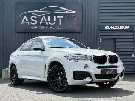 BMW X6 F16 xDrive30d 258 ch M Sport TOIT OUVRANT ATTELAGE CAMERA GARANTIE 12 MOIS