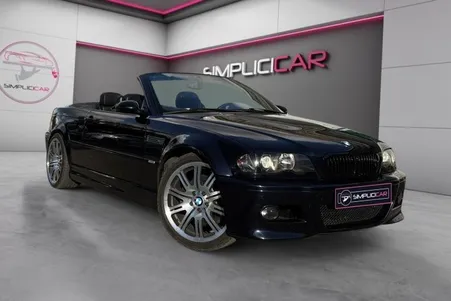 Bmw m3 cab e46 / entretien complet / radars arrières / ct ok / révision ok / carrosserie parfaite