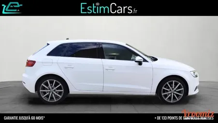 Audi A3 SPORTBACK 1.6 TDI 115 CV PACK DESIGN LUXE S-TRONIC ✅ Cuir Milano ✅ virtual cockpit ✅