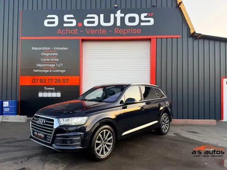 Audi Q7 3.O TDI 272CV V6 S LINE TIPTRONIC 8 BOITE AUTO / ATTELAGE/ LED/ GPS/ RÉGULATEUR ADAPTATIF /