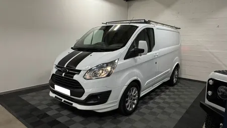 Ford Transit Custom Sport 155CV RAMPE LED / ATTELAGE / GALERIE / CAMÉRA / SIÈGES CHAUFFANTS