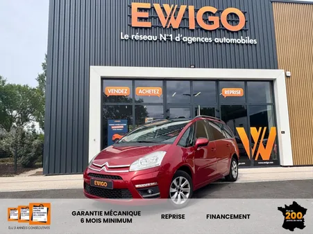 Citroen c4 grand picasso 1.6 e-hdi 112ch exclusive - toit panoramique - radar ar - 7 places