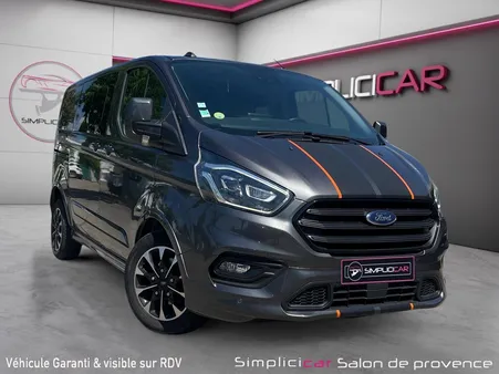 FORD TRANSIT II (2) FOURGON L1H1 2.0 170 SPORT - 9000km - Attelage - Sièges Chauffants - Caméra - Carplay