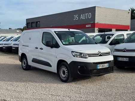 Citroen BERLINGO VAN XL 950KG BLUEHDI 100 DRIVER GPS CAMERA 3 PLACES