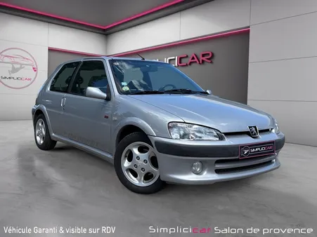 PEUGEOT 106 S16 1.6E 16V ABS 120Ch / CLIM / RÉVISION OK / COURROIE OK / CT OK