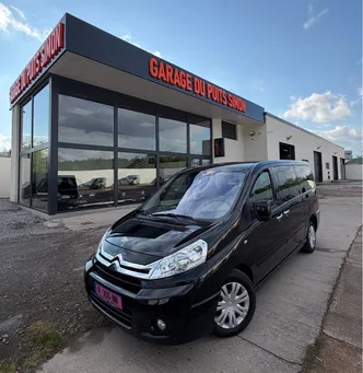 CITROËN Jumpy EXCLUSIVE L2 (long) 2,0l HDI 128cv boite 6/Bluetooth/Régulateur/Capteurs d'obstacles/Attelage/Crit'air2/Garantie 12mois..