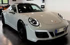 Porsche 911 991.2 Carrera 4 GTS / Française / Porsche Approved 12 mois / Siège 18 Positions / PDLS+ / Bose / Roue arr directrice / Ceintures Craie / Echap. Sport / Toit ouvrant vitré / Lift / Carbone