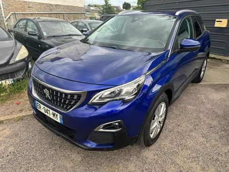 Peugeot 3008 1.6 blue hdi pack active business couleur bleu gauloise