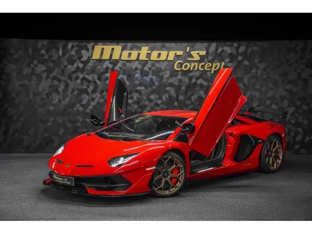 Lamborghini Aventador SVJ Coupé 6.5 V12 770 CH / 1 OF 900 ROSSO MARS TVA CARBON
