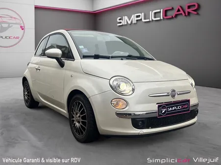 FIAT 500C 0.9 8V 85 ch TwinAir SS, Sellerie Cuire, Décapotable, Garantie 12 mois