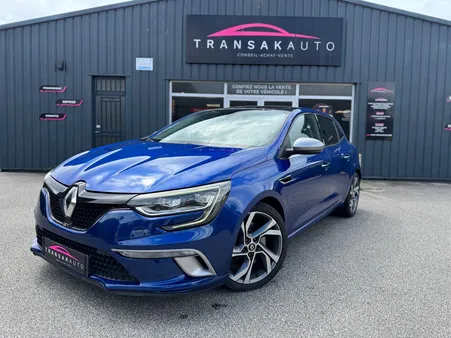 RENAULT MEGANE IV BERLINE 1.6 l TCe 205 ch 11 cv / Energy EDC finition GT /4 control /toit ouvrant /sièges chauffants