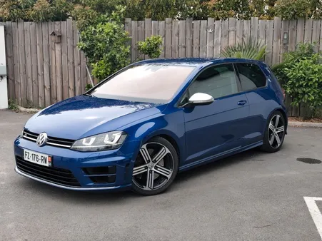 GOLF 7 R TSI 300 4 MOTION R configuration rare DYNAUDIO HELIX FULL CUIR CARBON BLEU LAPIZ GARANTIE / ECH REP POSSIBLE