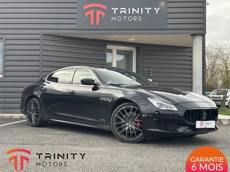 Maserati Quattroporte S Q4 3.0 V6 430CH GRANSPORT BITURBO + SUIVI COMPLET + PACK CARBONE + MATRIX...