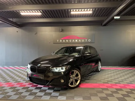 BMW SERIE 1 F20 LCI2 118d 2.0 Turbo 150 ch BVA8 Pack M Sport Shadow - ENTRETIEN COMPLET - SIÈGES AV CHAUFFANTS - CARPLAY