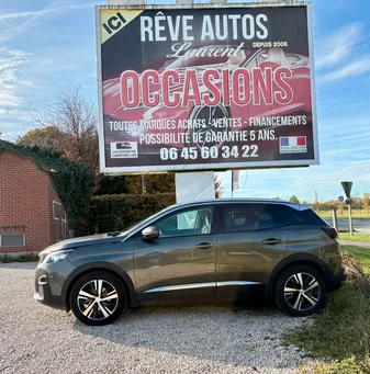 PEUGEOT 3008 1.5 BLUEHDI 130 CH FINITION ALLURE BUSINESS 05/2019 103190 KM 18990e GARANTIE 6 MOIS TOTALE POSSIBILITÉ D'EXTENSION DE GARANTIE DE 48 MOIS REPRISE / FINANCEMENT POSSIBLE
