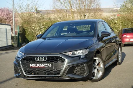A3 Berline 30 Tdi S-Line 2021 Virtual cockpit/Cuir chauffant/Gps Europe/Carplay/1*Main/Garantie 12 Mois