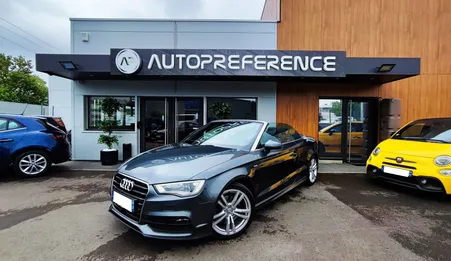 Audi A3 CABRIOLET 1.8 TFSI 180CH S LINE*1ER MAIN*ACC*TRIPLE S LINE*LANE ASSIST*AUDI DRIVE SELECT