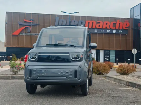 🚗 Voiture sans permis électrique neuve Rodez – 4490  – Disponible rapidement