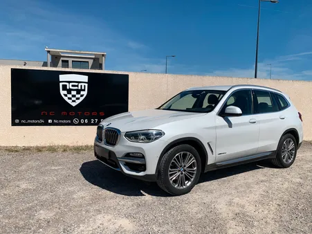 BMW X3 (G01) 20d xDrive 2.0 d 190 cv Steptronic8 Luxury - Historique BMW, Camera 360°, Jantes 19", GPS Professionnel, Régulateur adaptatif..