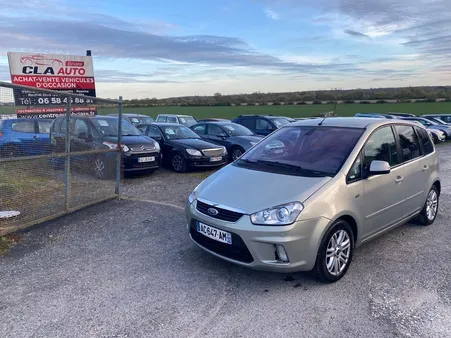 Ford C-max 2.0 tdci 110cv boîte auto / kit de distribution neuf / cuir 165065km