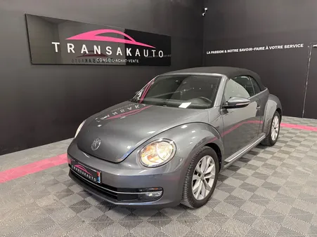 VOLKSWAGEN COCCINELLE CABRIOLET 1.2 TSI 105 + Entretien Ok + Apple Car Play + Caméra de recul
